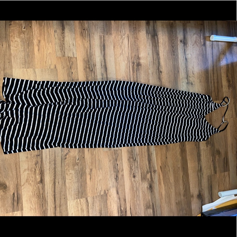 Iris Striped Maxi Dress